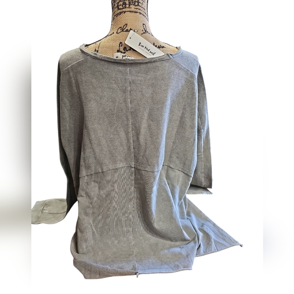 NWT Time Off Terry Knit Pullover Size Medium - Picture 7 of 9